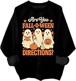 Photo Gallery felpa con cappuccio con scritta "are you fall-o-ween directions are you fall o ween directions teacher", nero , xl Photo Gallery felpa con cappuccio con scritta "are you fall-o-ween directions are you fall o ween directions teacher", nero , xl