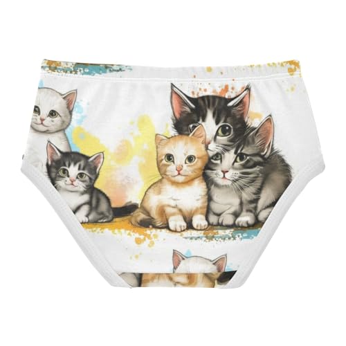 Girls Underwear Toddler 2t Cotton Cute Panties Girl Fancy Kids Undies Briefs Cats Cute2