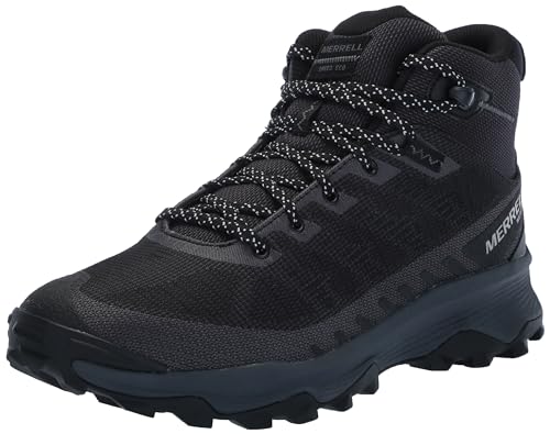 Bottes de randonnée pour homme Merrell imperméables en cuir pour trekking