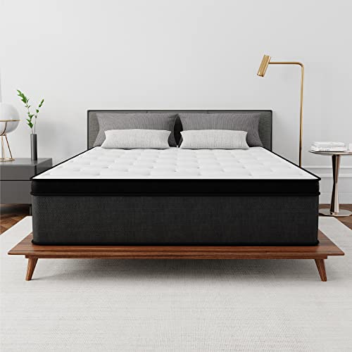 LightTouch Copper Infusion Hybrid EuroTop Mattress 14-inch, King, Firm