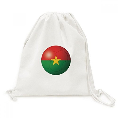 Sac à cordon Burkina Faso en toile pour le voyage et le sport