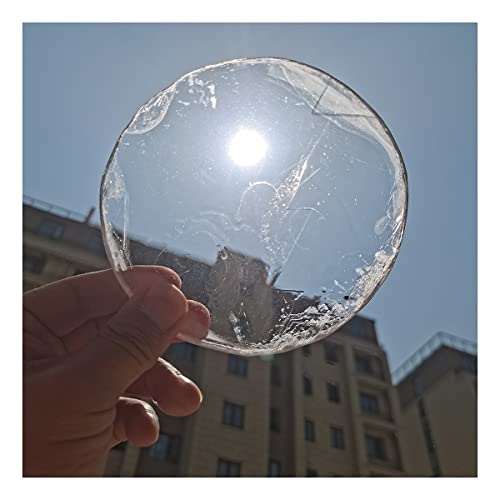 Placa circular de selenita de 12 cm como regalo original de bienestar 2