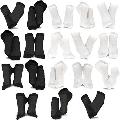 Image of Fun Novelty Low Cut Ankle Cute Socks School Dress Cheap Socks for Women Men Junior Teen 12pair 18pair