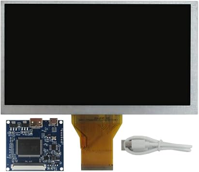 6.5 Inch 800 x 480 Universal Portable Mini DIY LCD Display & Driver Board Set for PC Sub Display Development Board Industrial Equipment Monitor 6.5 Inch Screen + PCB800852 Drive Kit