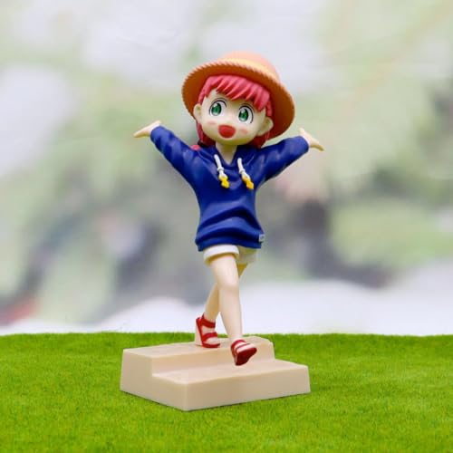 Image of Awestuffs Anya Forger Spy Family Action Figure Limited Edition for Car Dashboard, Decoration, Cake, Office Desk & Study Table (Anya Forger)