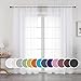 Sheer curtain panel