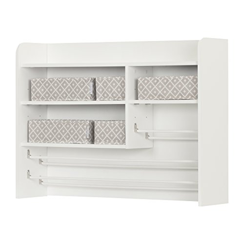 South Shore Crea Pure White Craft Storage Hutch