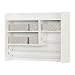 South Shore 10489 Crea Pure White Craft Storage Hutch