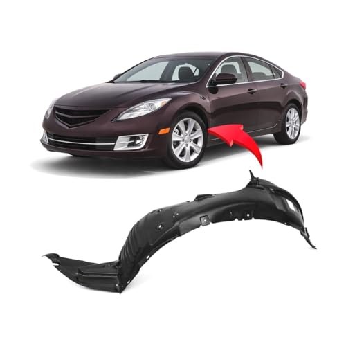 FitParts Compatible with Mazda 6 2009–2011 Front Left Fender Liner