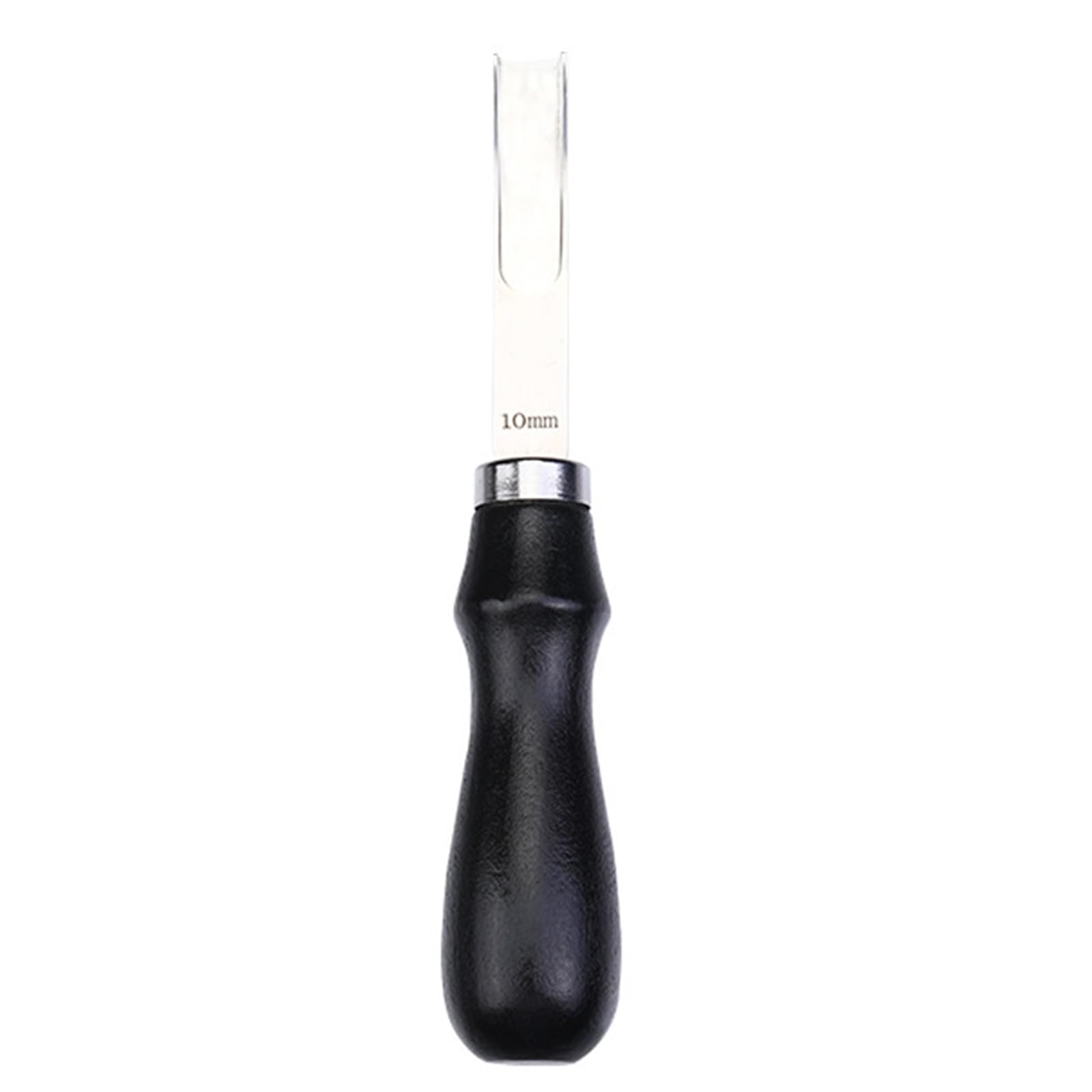 FackLOxc 4/6 / 8 / 10mm Leather Wide Shovel Edges Skiving Beveler Tool Edges Trimmer for Craft Work