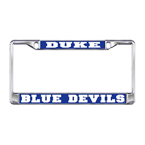 Craftique Duke Blue Devils Plate_Frame (Domed Duke Metal Plate Frame (15124))