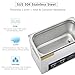 Kaimashi Ultrasonic Cleaner 6.5L with Digital Timer and Heater, Stainless Steel Ultrasonic Cleaning Machine for Carburetor Parts Cleaning
