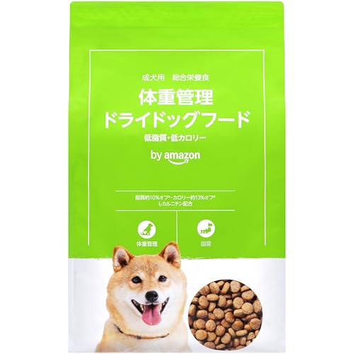 by Amazon ドッグ ドライフード 成犬用 総合栄養食 体重管理 3.0kg
