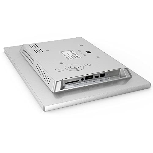 12 polegadas LED Digital Photo Frame 1280 * 800 resolução suporte 1080 p vídeo reprodução aleatória