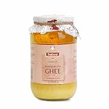 Indicow A2 Desi Kankrej Cow Ghee | Clarified Butter | Grass Fed, Pasture Raised Clarified Butter Fat, Keto, Paleo, Lactose Free, Casein Free, Non-GMO | a2 ghee grass fed(1000ML(33.8oz), A2 Cow Ghee) | PRICE RISE SOON