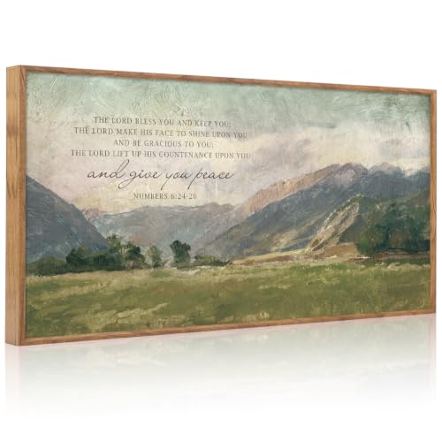 Aurlan Numbers 6:24-26 Canvas