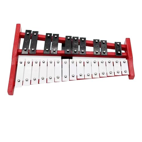 BABYCE Xylophone Instrument Glockenspiel Xylophone Music 25 Note for Music Lessons Home Outside