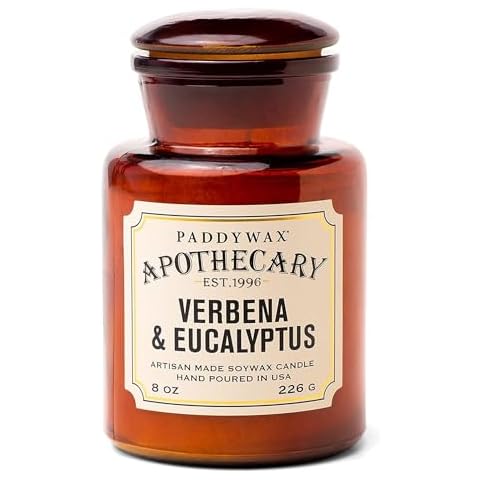 Paddywax Artisan Apothecary Candle, Verbena & Eucalyptus Cover