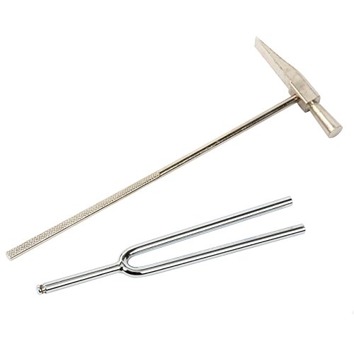 Yaetek Pacote de 10 ferramentas de afinador de piano com martelo de afinação cunha chave mudo martel