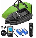 【Pêche de nuit】 : il y a deux indicateurs LED sur le bateau pour le travail de nuit, ce qui peut vous aider à juger facilement la direction de la navigation et à assurer un lancer d'appât précis.