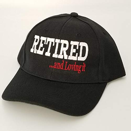 Retired And Loving It Black Cap And Bumper Sticker, Retirement Party Gift #TOP7