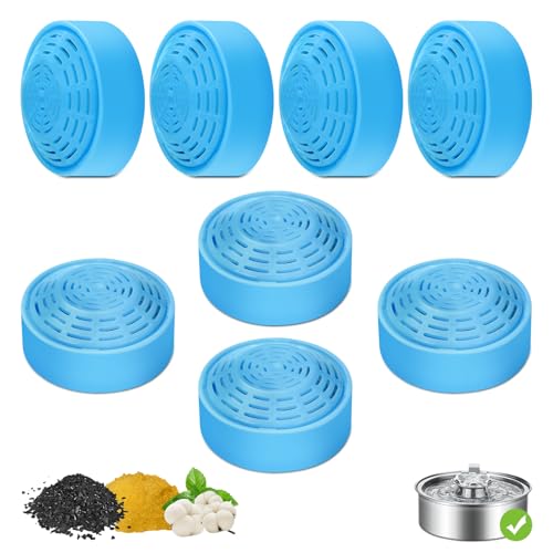 Filtro para Fuente de Agua para Gatos, 8 Unidades