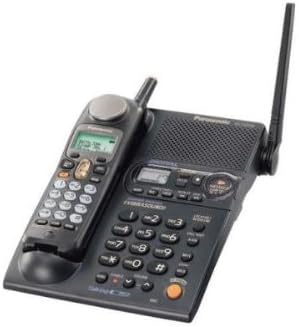 Panasonic KX-TG2388B 2.4 GHz FHSS GigaRange Digital Cordless Telephone with Bone Conduction Technology