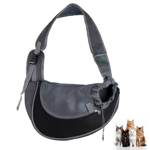ペットスリング 猫 犬 抱っこ紐 メッシュ生地 通気性 飛び出し防止 長さ調整可能 軽量 持ち運び便利 おしゃれ 人気 多機能 アウトドア 散歩 旅行 犬猫通用 ペット用品 プレゼント ギフト 贈り物