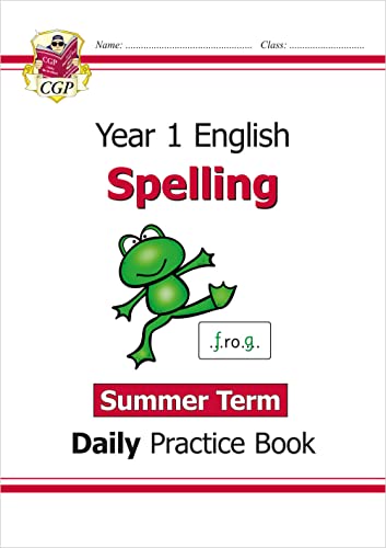Ks1 Spelling Year 1 Daily Practice Book: Summer Term