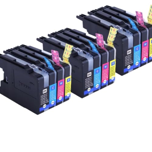Cartouche d'encre LC1240 compatible MFC-J430W pour l'impression des devoirs et papiers de la maison