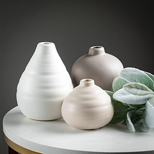 Sullivans Vase Set, Modern Home Decor, Centerpiece Vases For Table, Bud Vases, Modern Decor For Your Living Room, Bedroom, Kitchen, Office & Bathroom, Shelf, Coffee Table, And Mantle Decor (Cm3085) #TOP4