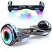 WindWay 6.5" Hoverboard economico Nero - 700w - bluetooth - led colorati - borsa per il trasporto telecomando in omaggio - regali per bambini e adultimimetico