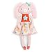 B. softies- Bambola Design Coniglietto – Peluche Morbido e coccoloso – Arancione e Pastello – Scintillante – 38,1 cm – Lavabile – Dita dei Piedi – Becky Bunny – 18 m +, BX1793C30Z