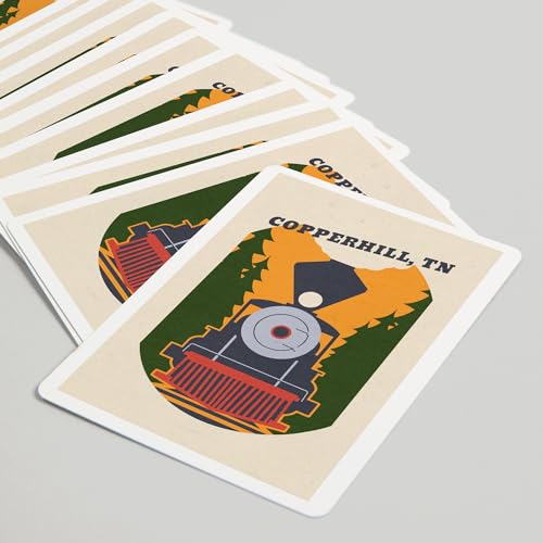 Baraja Poker Lantern Press Copperhill Tennessee 52 Cartas miniatura 5