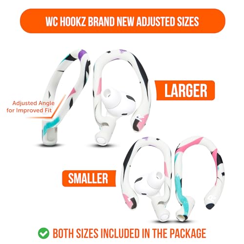 Image of WC HookZ - Over-Ear Hooks for AirPods Pro 1, 2 & AirPods 1, 2, 3