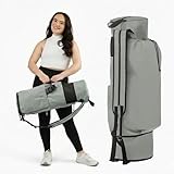 MAGNILAY Yoga Mat Bag - for Women and Men, Yoga Mat Carrier, Fits Mats Blocks and Accessories for Workouts, (33"L)