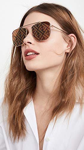 Fendi FF FAMILY FF 0406/S Gold/Brown 61/16/135 women