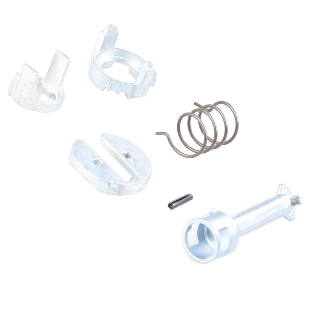 Ignition Barrel 51217019975 Compatible with E46 3 Series 51218244049 Front Left Driver Car Ignition Lock Cylinder Keys(Repair Kit)
