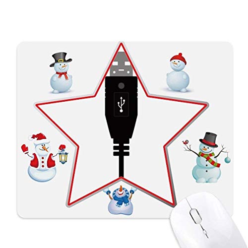 Tapis de souris USB de Noël pour recharger vos appareils et libérer votre bureau