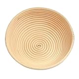 youngfate Gärkorb Rund Set Brot Brotbackkorb Peddigrohr Proofing Für Die Herstellung Aller Brotsorten, Die Zeit Zum Aufgehen Oder Quellen Benötigen