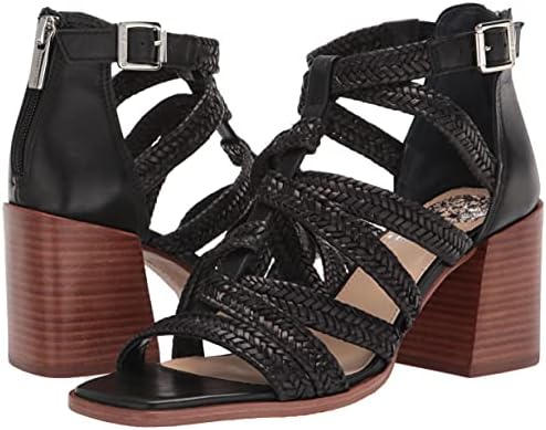 Vince Camuto Women's Footwear Women's Nissena Strappy Sandal Heeled, Black, 8 | Image 6