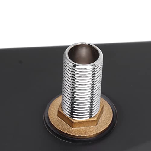 Glass Rinser, 304 Stainless Steel Pitcher Rinser Cup Washer Glass Cleaning Rinser, High Pressure Washing With Drain Drip Tray Hose for Home Kitchen Hotel Bar Coffee Shop (Black) by Ejoyous - Image 9
