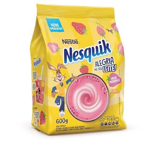 Achocolatado em Pó Nesquik Sachet 600g Achocolatado em Pó Nesquik Sachet 600g