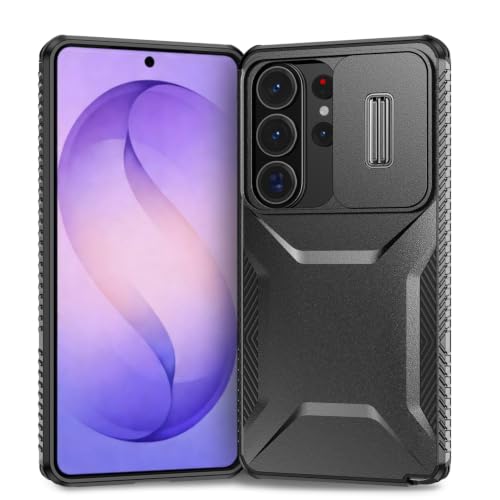 Coque Samsung S26 Ultra noire antichoc avec protège-caméra