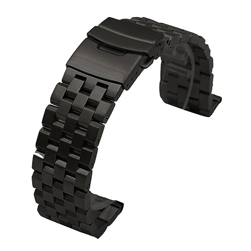 20mm 22mm 24mm 26mm Full Stainless Steel Flat Interface Watch Band Straps Wristband With Tools3