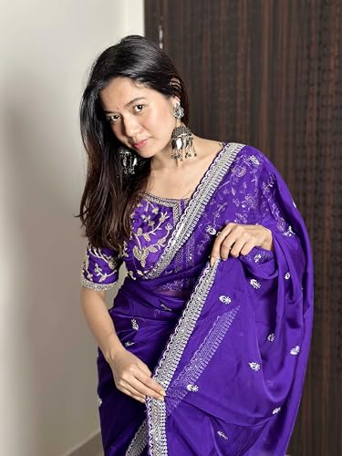 Panzora organza silk saree in organza silk – image 4