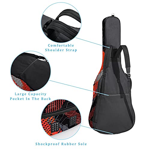 Éponge épaisse rembourrée 41 42 pouces pour guitare acoustique Housse pour guitare étanche Étui pour guitare souple avec… - Les Beatles, Paul McCartney, John Lennon, RIngo Starr, George Harrison Éponge épaisse rembourrée 41 42 pouces pour guitare acoustique Housse pour guitare étanche Étui pour guitare souple avec… – Image 4
