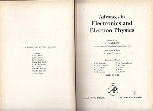 Advances in Electronics and Electron Physics - ... B003X5F0BI Book Cover
