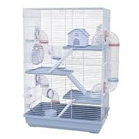 小動物用ケージと付属品　全10点 Yaheetech 34インチ スモールアニマル ケージ 大型 ペット キャスター