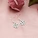 AKTAP Celtic Knot Earrings for Women Irish Good Luck Flower Drop Dangle Jewelry (Celtic Knot Earrings)